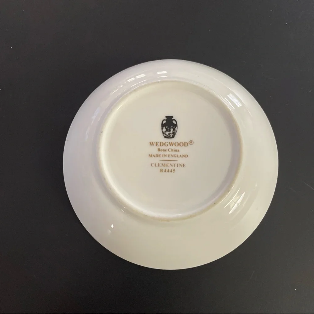 Wedgwood‎ Clementine Bone China Trinket Dish R4445 Made in England 4